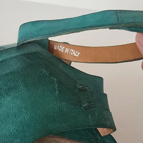 AS 98 Women's Leather Sandals Boho Style Size 38 - Picture 10 of 11